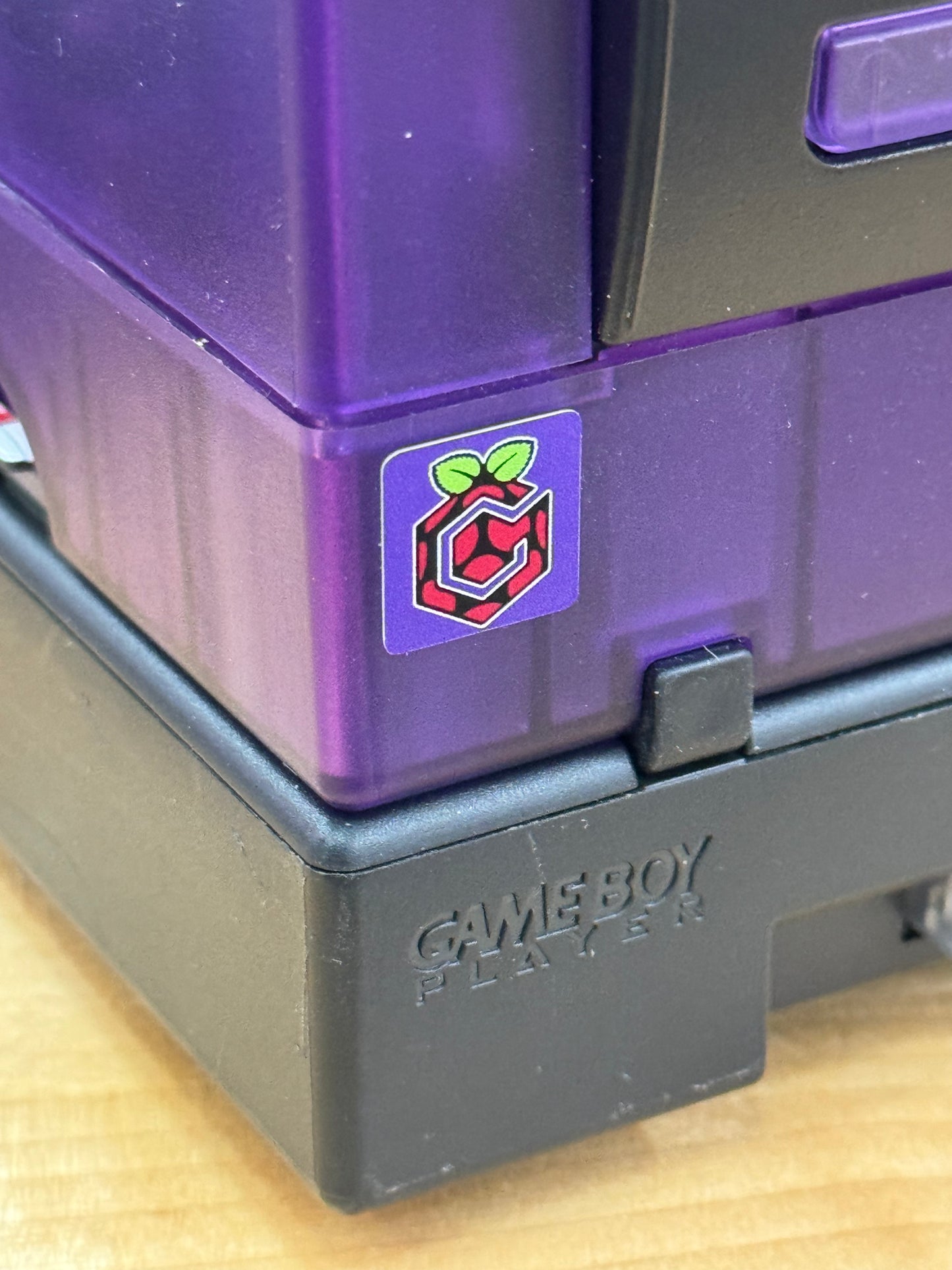 GameCube > Picoboot < Logo GC Console Badge Sticker