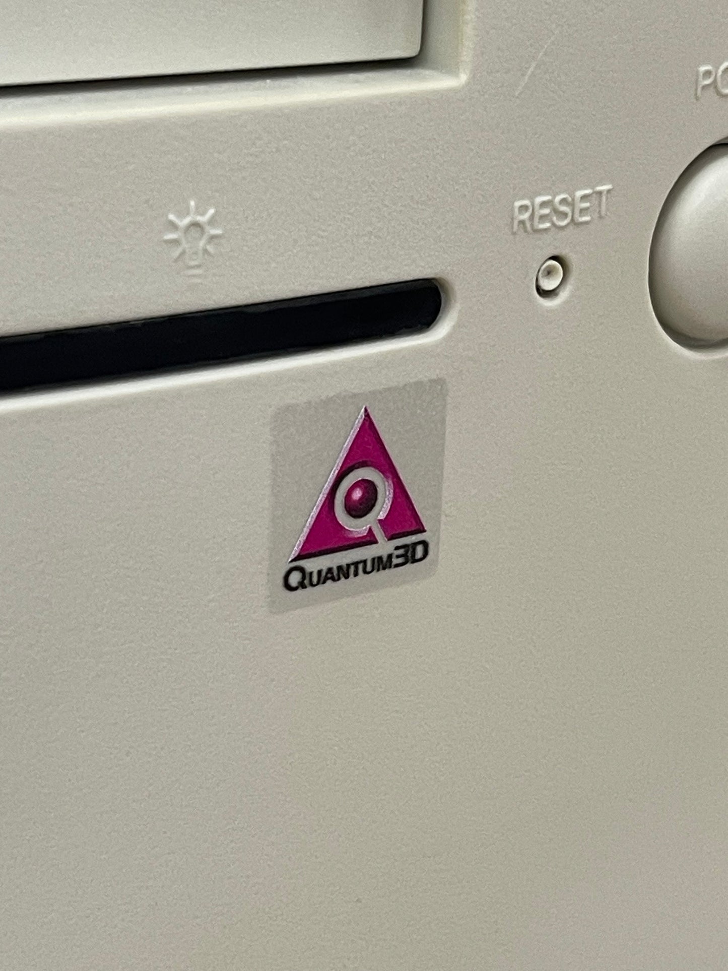 Quantum 3D 3DFx Obsidian2 Case Badge Sticker