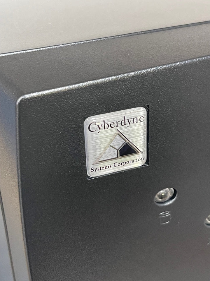 The Terminator > Cyberdyne < Case Badge Sticker - Dome