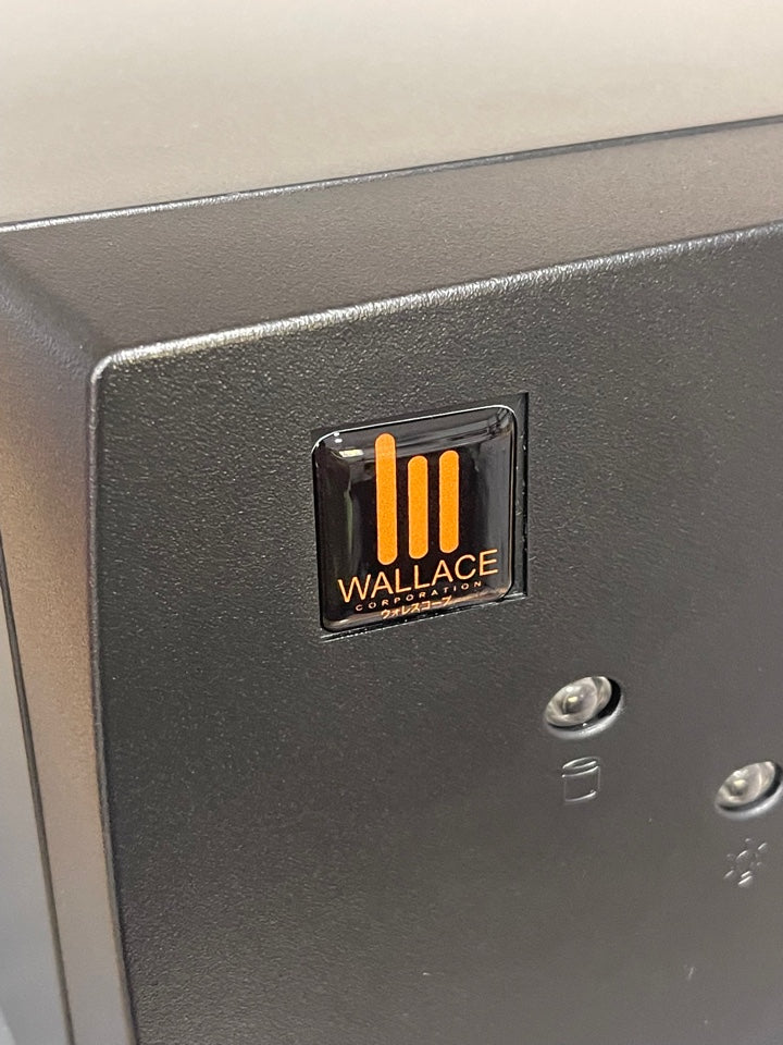 > BR Wallace Corp < Blade Runner 2049 Case Badge Sticker - Dome