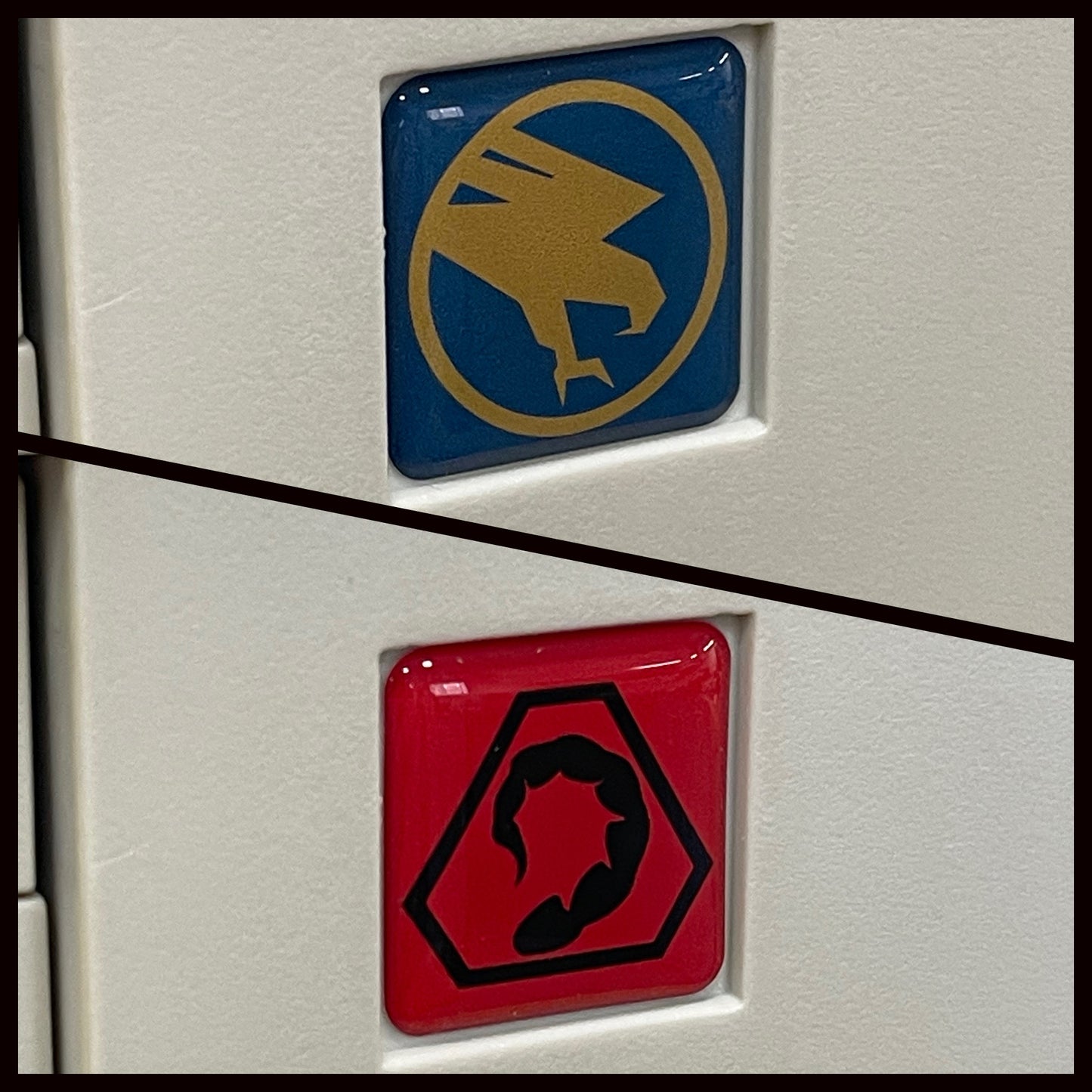 > Command and Conquer < NOD Logo C&C Case Badge Sticker - Dome