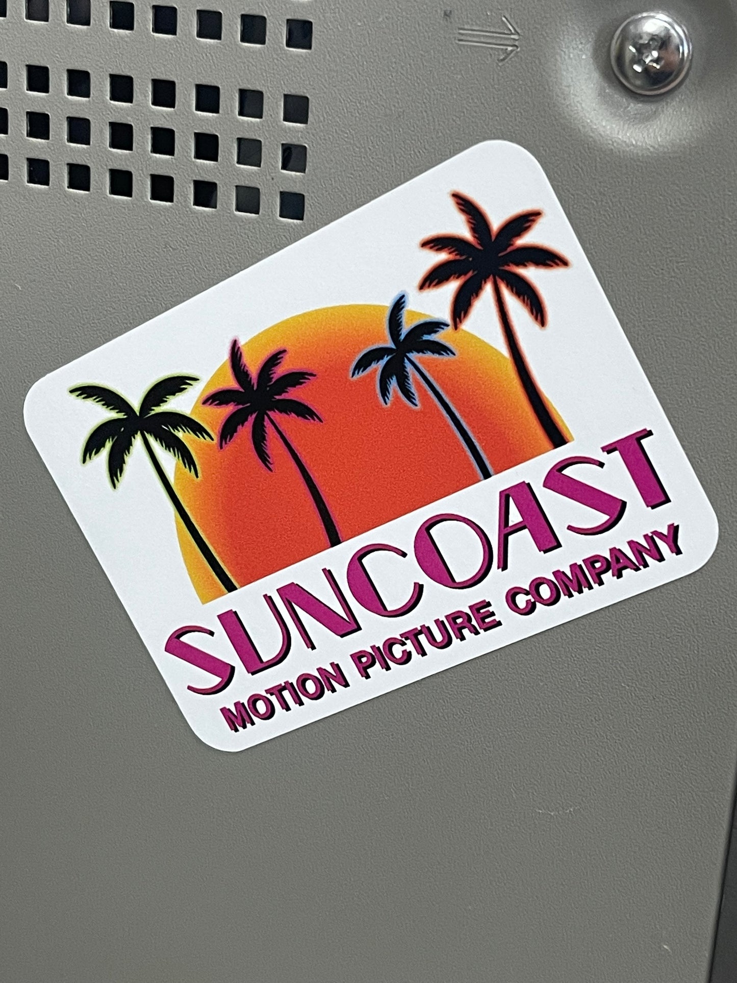 Suncoast Motion Picture Company 90s VHS DVD Video Store Sticker