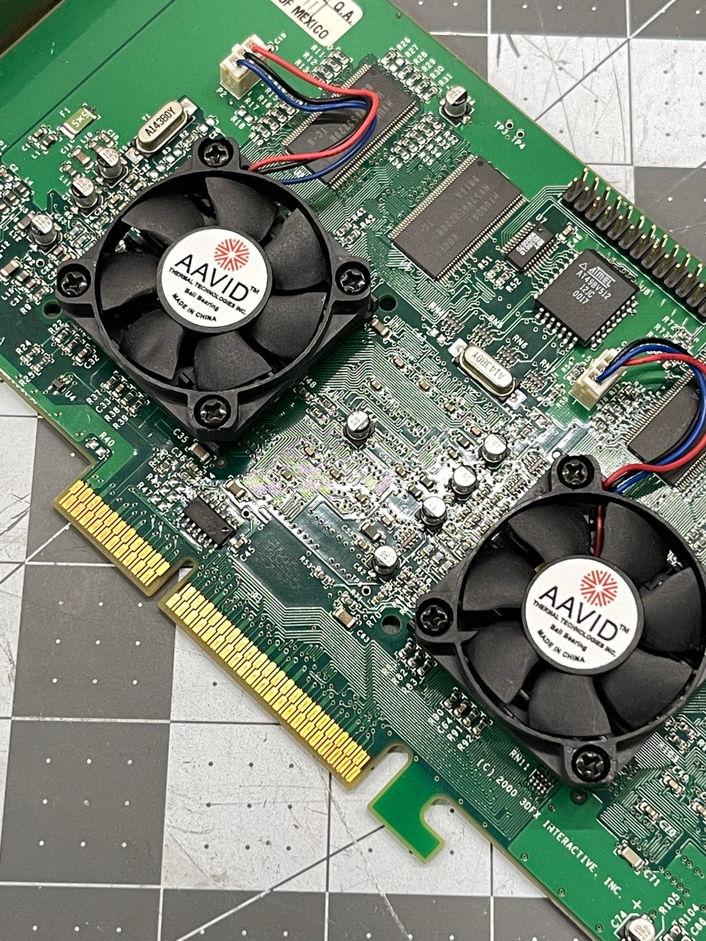 3Dfx Voodoo Round Fan Case Badge Sticker - Asst. Sizes
