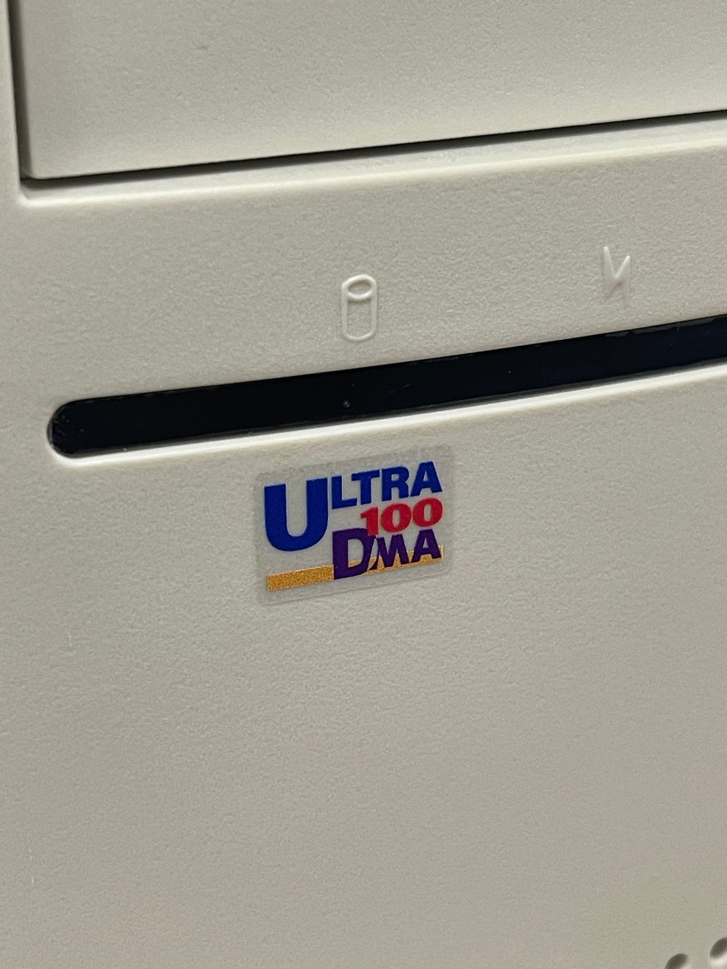 Ultra DMA 66 / 100 UDMA Case Badge Sticker - Clear