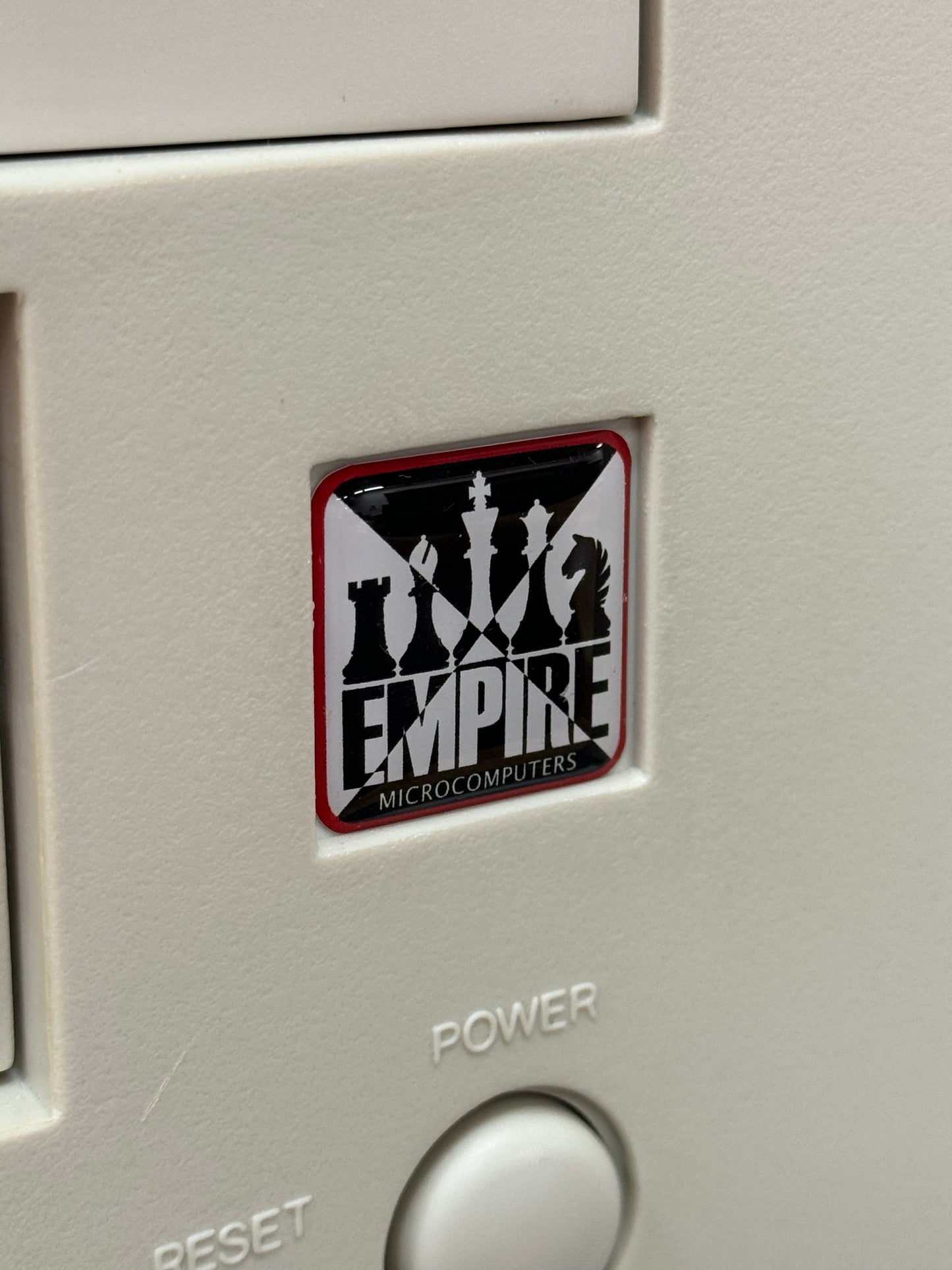 Custom PC Shop > Empire < Case Badge Sticker - Dome