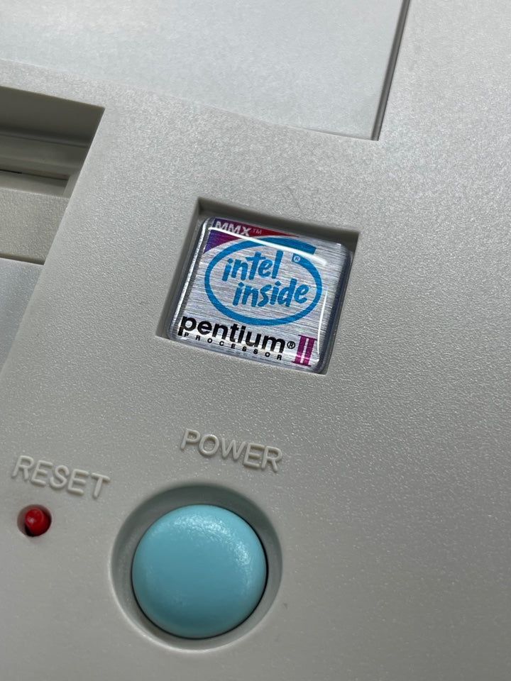 Pentium II Case Badge Sticker - DOME MET