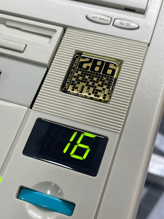 286 "Bits" Case Badge Sticker DOMED