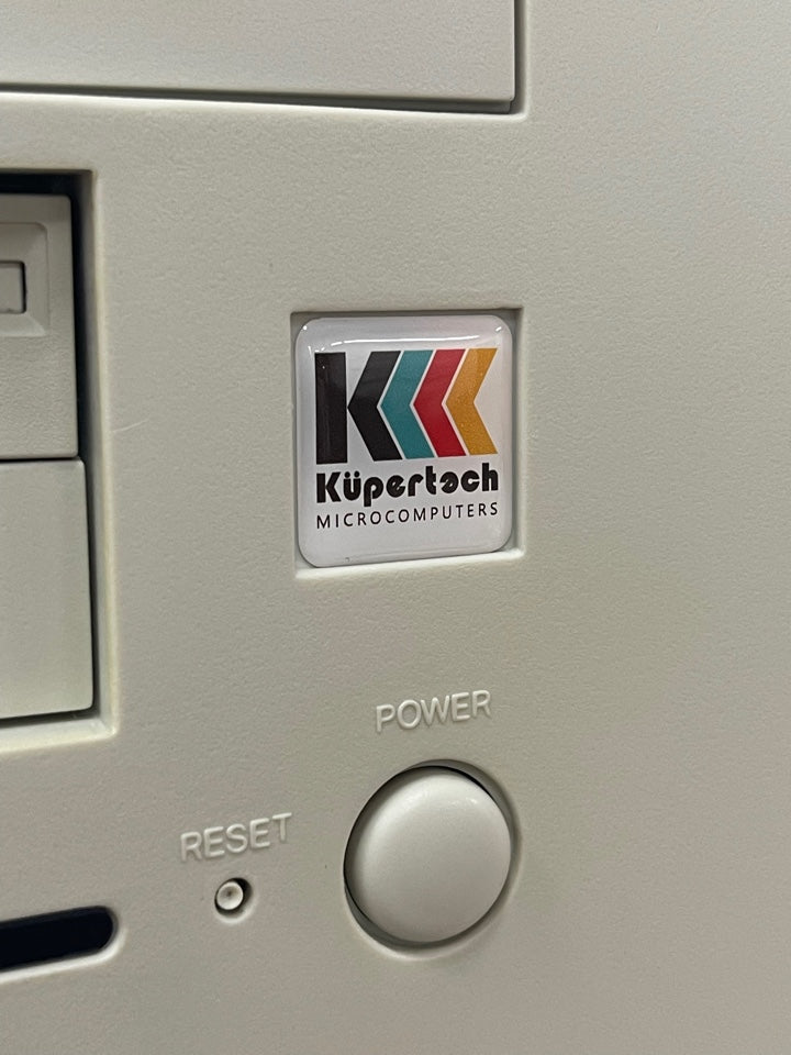 Custom PC Shop > Küpertech < Case Badge Sticker - Dome