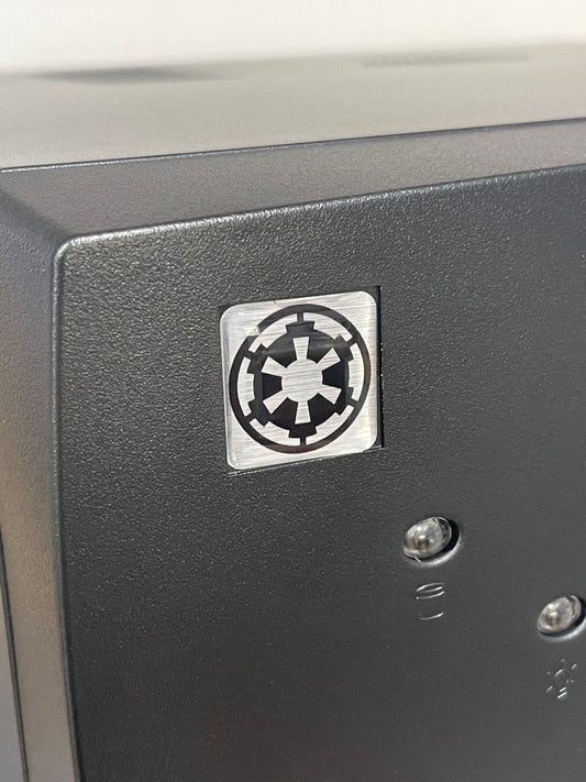 > Empire Insignia < Star Wars Case Badge Sticker - Dome Met