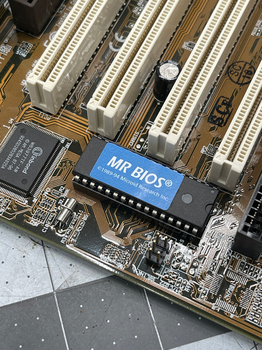 MR BIOS Update Microid Research Case Badge Sticker