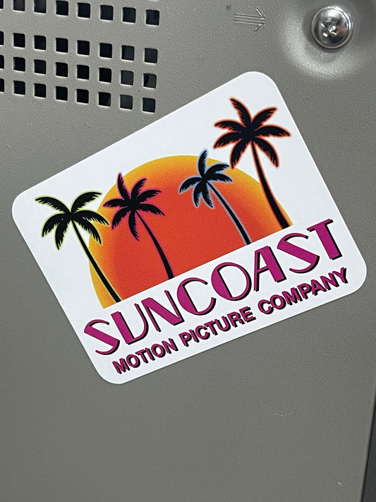 Suncoast Motion Picture Company 90s Video Store Sticker